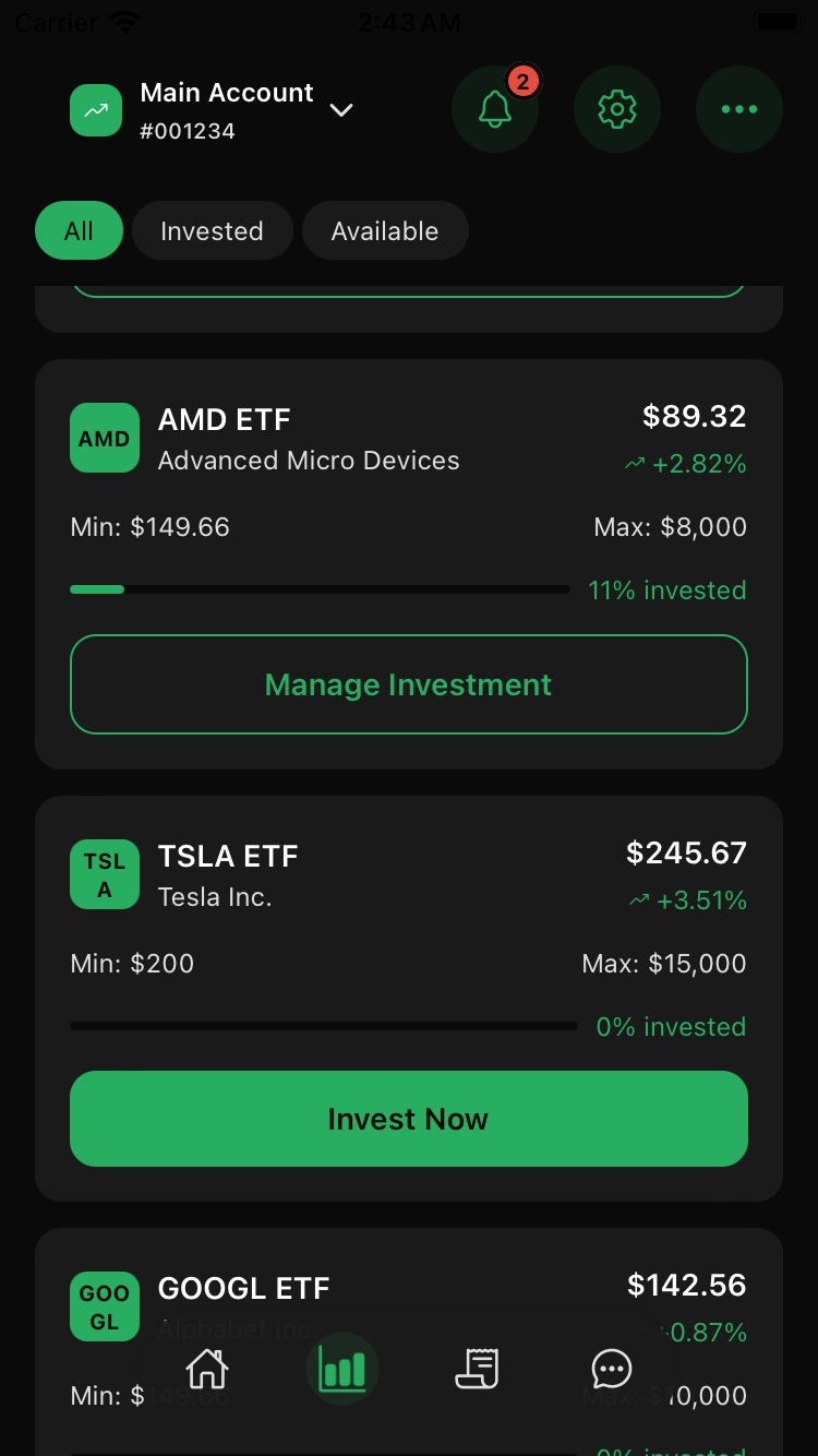 Quantum FT Investment Dashboard